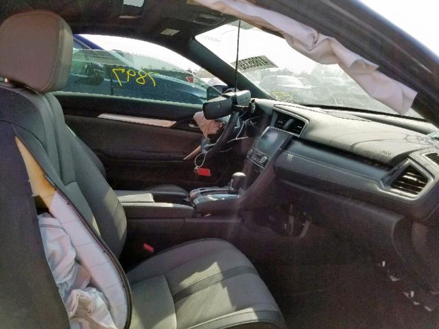 2HGFC3B77JH357140 - 2018 HONDA CIVIC EXL 黑色 照片 5