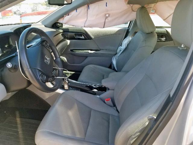 1HGCR2F87EA072120 - 2014 HONDA ACCORD EXL SILVER photo 5