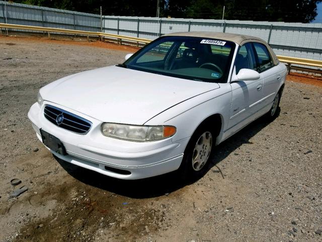 2G4WB52K0X1467655 - 1999 BUICK REGAL LS WHITE photo 2