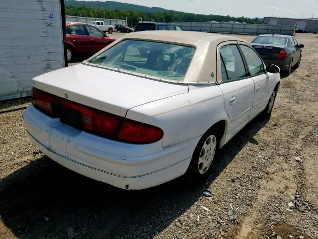 2G4WB52K0X1467655 - 1999 BUICK REGAL LS WHITE photo 4