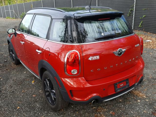 WMWZC5C56GWU00135 - 2016 MINI COOPER S C RED photo 3