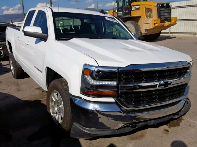 1GCVKREC7JZ362587 - 2018 CHEVROLET SILVERADO WHITE photo 1