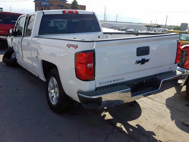 1GCVKREC7JZ362587 - 2018 CHEVROLET SILVERADO WHITE photo 3