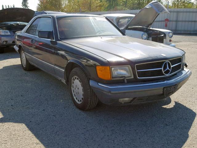 WDBCA45E8MA606649 - 1991 MERCEDES-BENZ 560 SEC BLACK photo 1