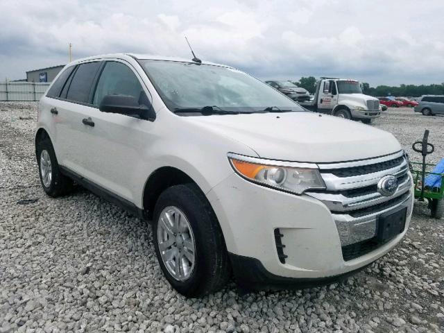 2FMDK3GC9BBA88962 - 2011 FORD EDGE SE WHITE photo 1