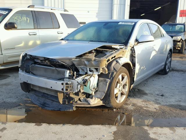1G1ZC5E15BF155665 - 2011 CHEVROLET MALIBU 1LT 银色 照片 2