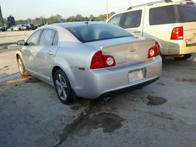 1G1ZC5E15BF155665 - 2011 CHEVROLET MALIBU 1LT 银色 照片 3
