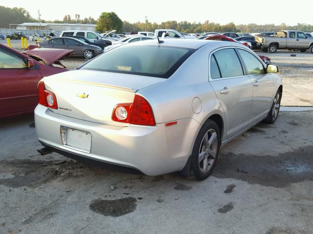 1G1ZC5E15BF155665 - 2011 CHEVROLET MALIBU 1LT 银色 照片 4