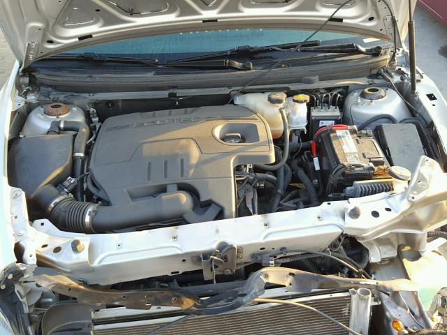 1G1ZC5E15BF155665 - 2011 CHEVROLET MALIBU 1LT 银色 照片 7