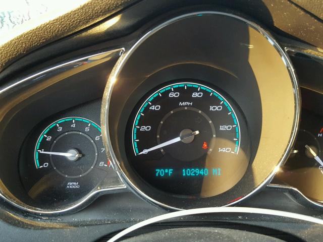 1G1ZC5E15BF155665 - 2011 CHEVROLET MALIBU 1LT 银色 照片 8