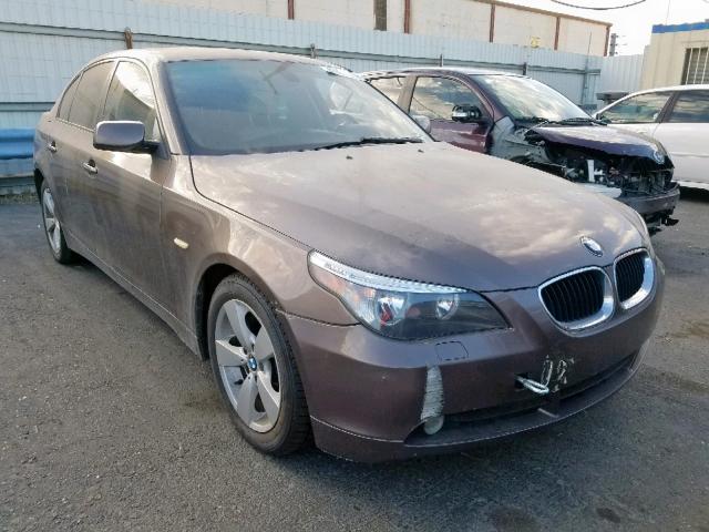 WBANF33516CB86376 - 2006 BMW 525 XI BROWN photo 1