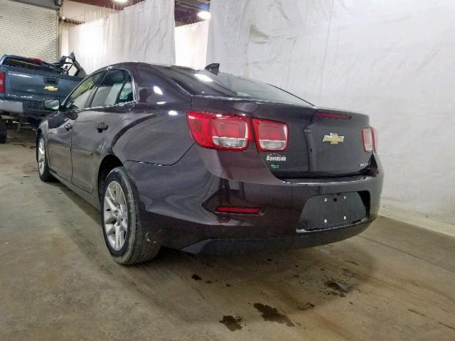 1G11C5SL2FF287842 - 2015 CHEVROLET MALIBU 1LT BROWN photo 3