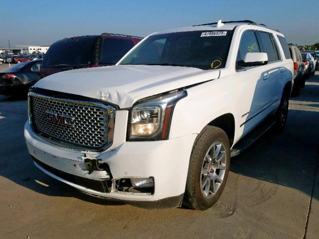 1GKS2CKJ5HR170666 - 2017 GMC YUKON DENA WHITE photo 2