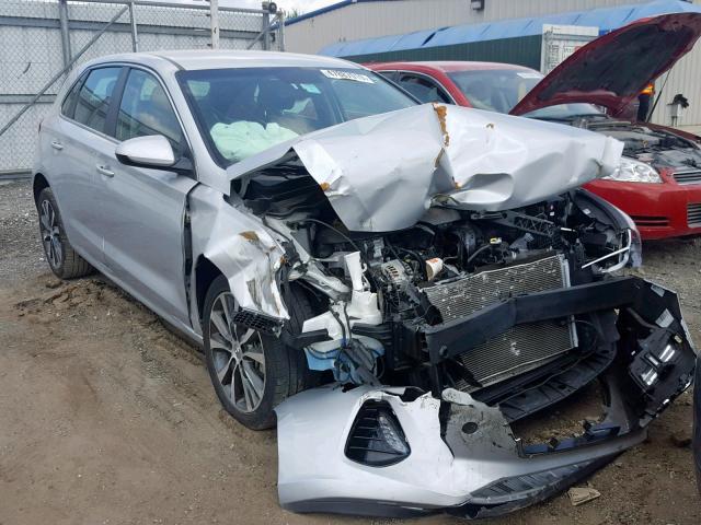 KMHH35LE9JU032692 - 2018 HYUNDAI ELANTRA GT SILVER photo 1