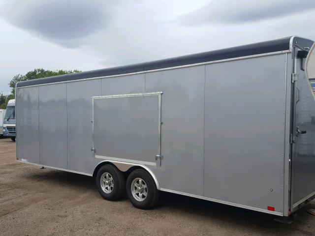 56JTE2420JA159083 - 2018 CAR TRAILER SILVER photo 3