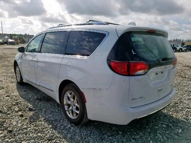 2C4RC1GG6JR149592 - 2018 CHRYSLER PACIFICA L WHITE photo 3