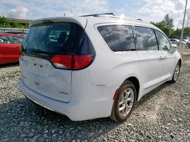 2C4RC1GG6JR149592 - 2018 CHRYSLER PACIFICA L WHITE photo 4