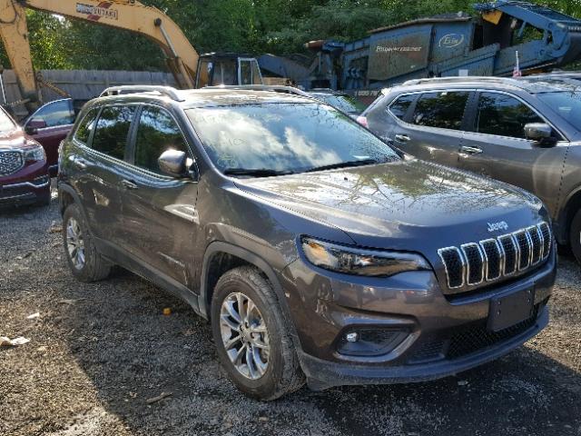 1C4PJMLB9KD141290 - 2019 JEEP CHEROKEE L CHARCOAL photo 1