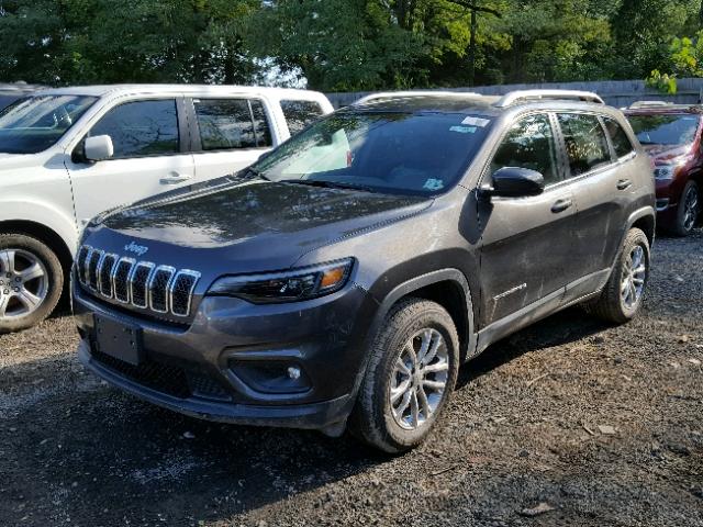 1C4PJMLB9KD141290 - 2019 JEEP CHEROKEE L CHARCOAL photo 2