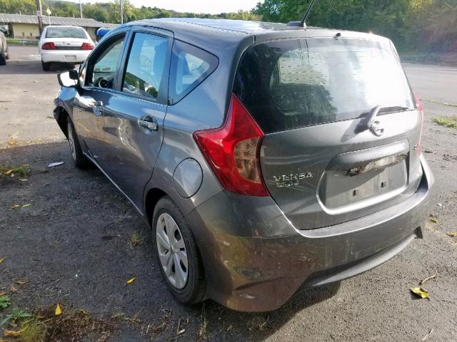 3N1CE2CP9HL370528 - 2017 NISSAN VERSA NOTE GRAY photo 3