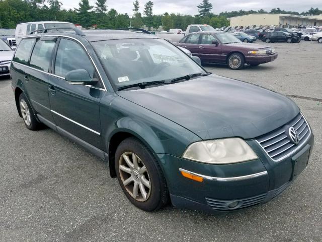 WVWVD63B44E273915 - 2004 VOLKSWAGEN PASSAT GLS GREEN photo 1