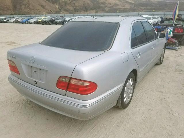 WDBJF65J3YA992548 - 2000 MERCEDES-BENZ E 320 SILVER photo 4