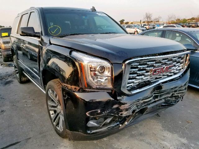 1GKS1CKJ2JR114418 - 2018 GMC YUKON DENA BLACK photo 1