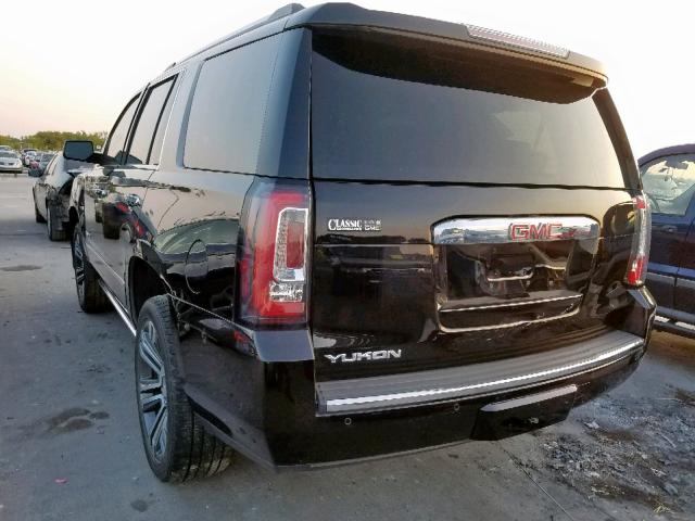 1GKS1CKJ2JR114418 - 2018 GMC YUKON DENA BLACK photo 3