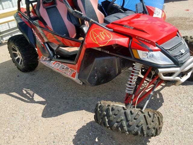 4UF13MPV3DT309074 - 2013 ARCTIC CAT WILDCAT TWO TONE photo 9