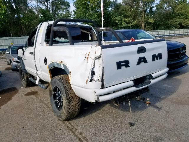 1D7HU16D74J200211 - 2004 DODGE RAM 1500 S WHITE photo 3