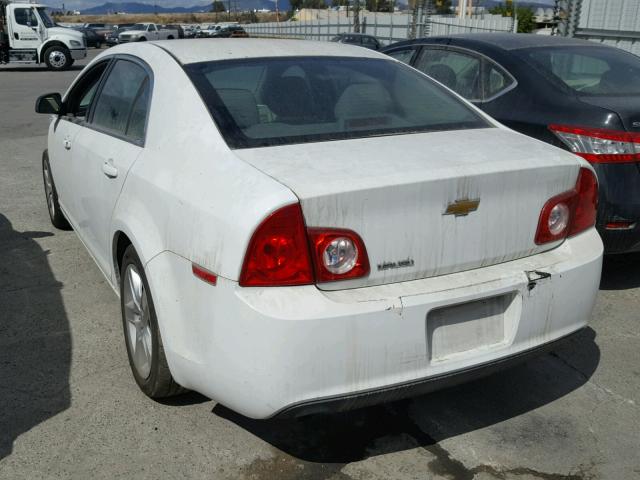 1G1ZA5E18BF275661 - 2011 CHEVROLET MALIBU LS WHITE photo 3