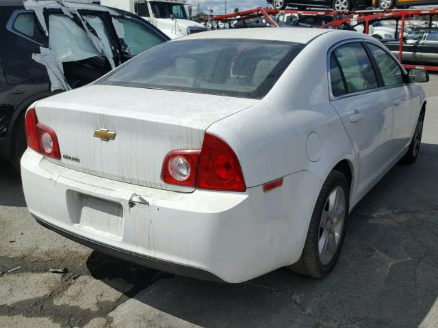 1G1ZA5E18BF275661 - 2011 CHEVROLET MALIBU LS WHITE photo 4