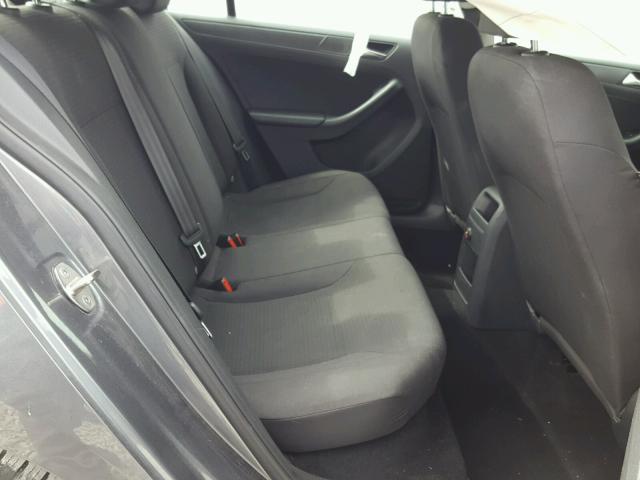 3VW2K7AJ0FM288298 - 2015 VOLKSWAGEN JETTA BASE 灰色 照片 6