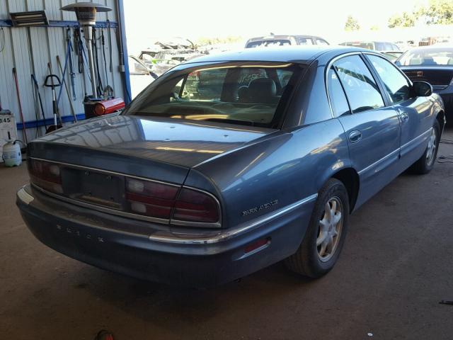 1G4CW54K524229270 - 2002 BUICK PARK AVENU BLUE photo 4