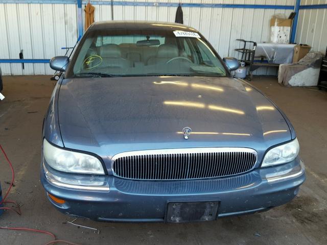 1G4CW54K524229270 - 2002 BUICK PARK AVENU BLUE photo 9