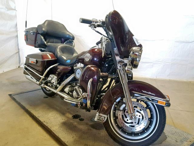 1HD1FCW1X6Y671642 - 2006 HARLEY-DAVIDSON FLHTCUI MAROON photo 1