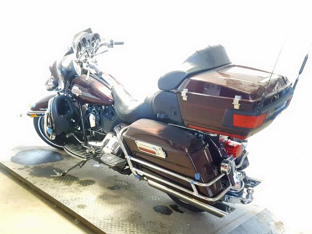 1HD1FCW1X6Y671642 - 2006 HARLEY-DAVIDSON FLHTCUI MAROON photo 3