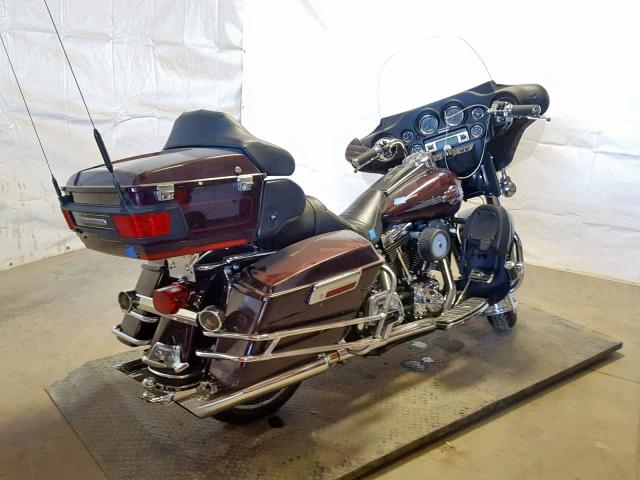 1HD1FCW1X6Y671642 - 2006 HARLEY-DAVIDSON FLHTCUI MAROON photo 4