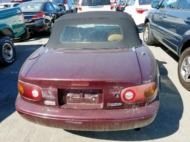 JM1NA3537S0611752 - 1995 MAZDA MX-5 MIATA PURPLE photo 6