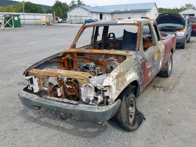 1FTYR14V5XTA96754 - 1999 FORD RANGER SUP BURN photo 2