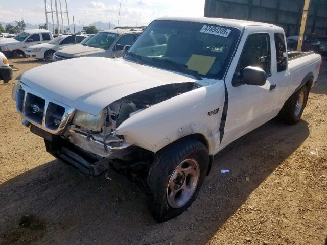 1FTZR15X6XPA77742 - 1999 FORD RANGER SUP WHITE photo 2