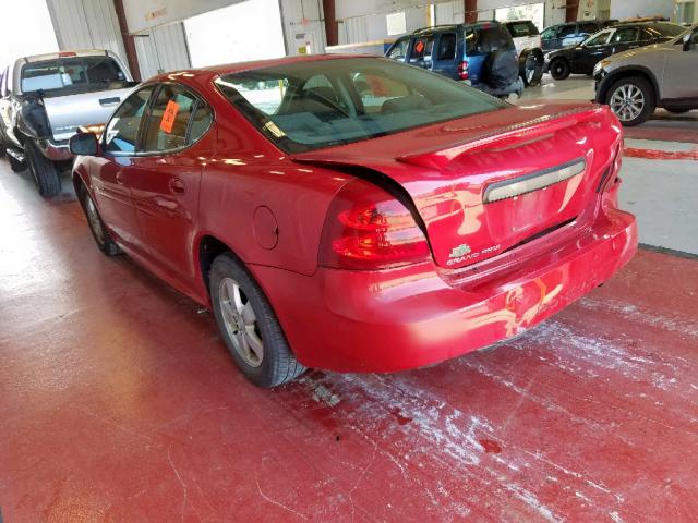 2G2WP552481142840 - 2008 PONTIAC GRAND PRIX RED photo 3