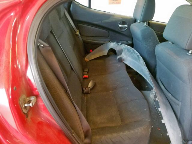 2G2WP552481142840 - 2008 PONTIAC GRAND PRIX RED photo 6