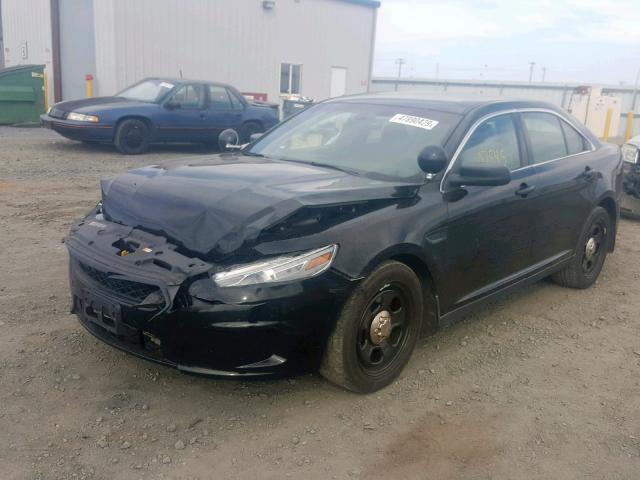 1FAHP2M86DG121533 - 2013 FORD TAURUS POL BLACK photo 2