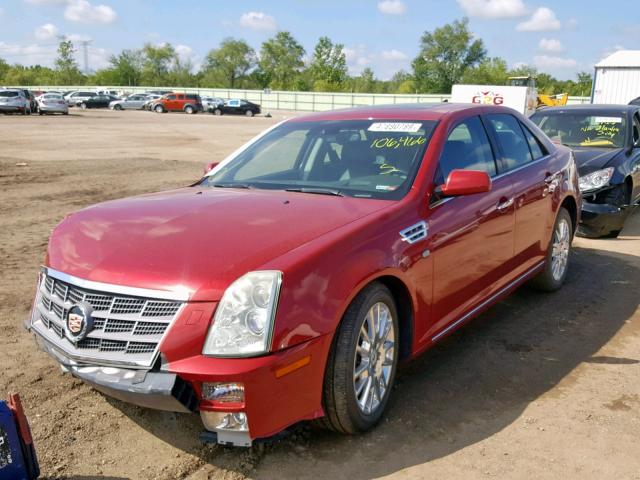 1G6DU6EA4A0147954 - 2010 CADILLAC STS RED photo 2