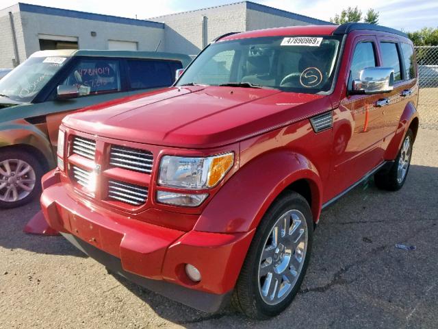 1D4PU4GX4BW576920 - 2011 DODGE NITRO HEAT RED photo 2