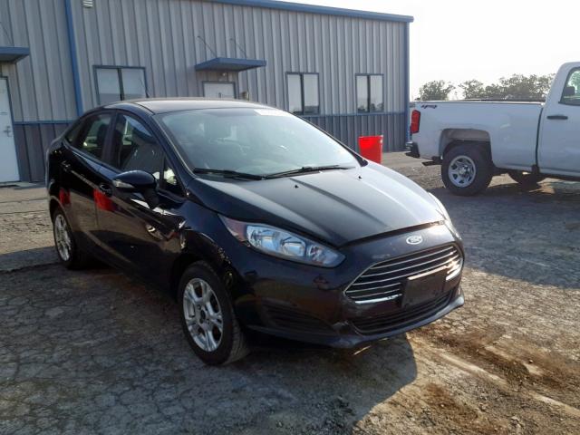 3FADP4BJ7GM126833 - 2016 FORD FIESTA SE BLACK photo 1