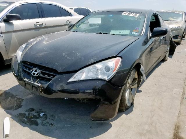 KMHHU6KH7AU030910 - 2010 HYUNDAI GENESIS CO CHARCOAL photo 2