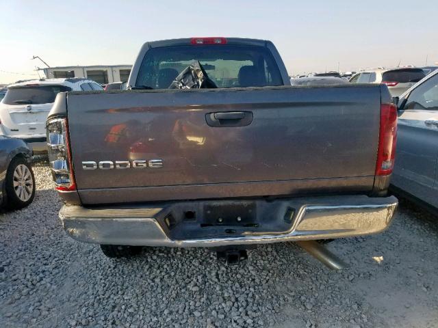 1D7HA16K13J526687 - 2003 DODGE RAM 1500 S GRAY photo 6