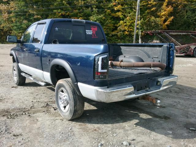 3D7KS28C75G714648 - 2005 DODGE RAM 2500 S SILVER photo 3